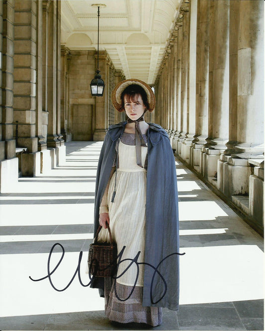 CLAIRE FOY SIGNED LITTLE DORRIT 10X8 PHOTO (1)