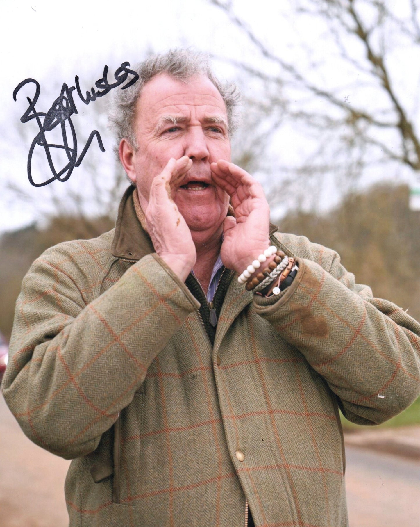 JEREMY CLARKSON SIGNED CLARKSONS FARM 8X10 PHOTO (2)