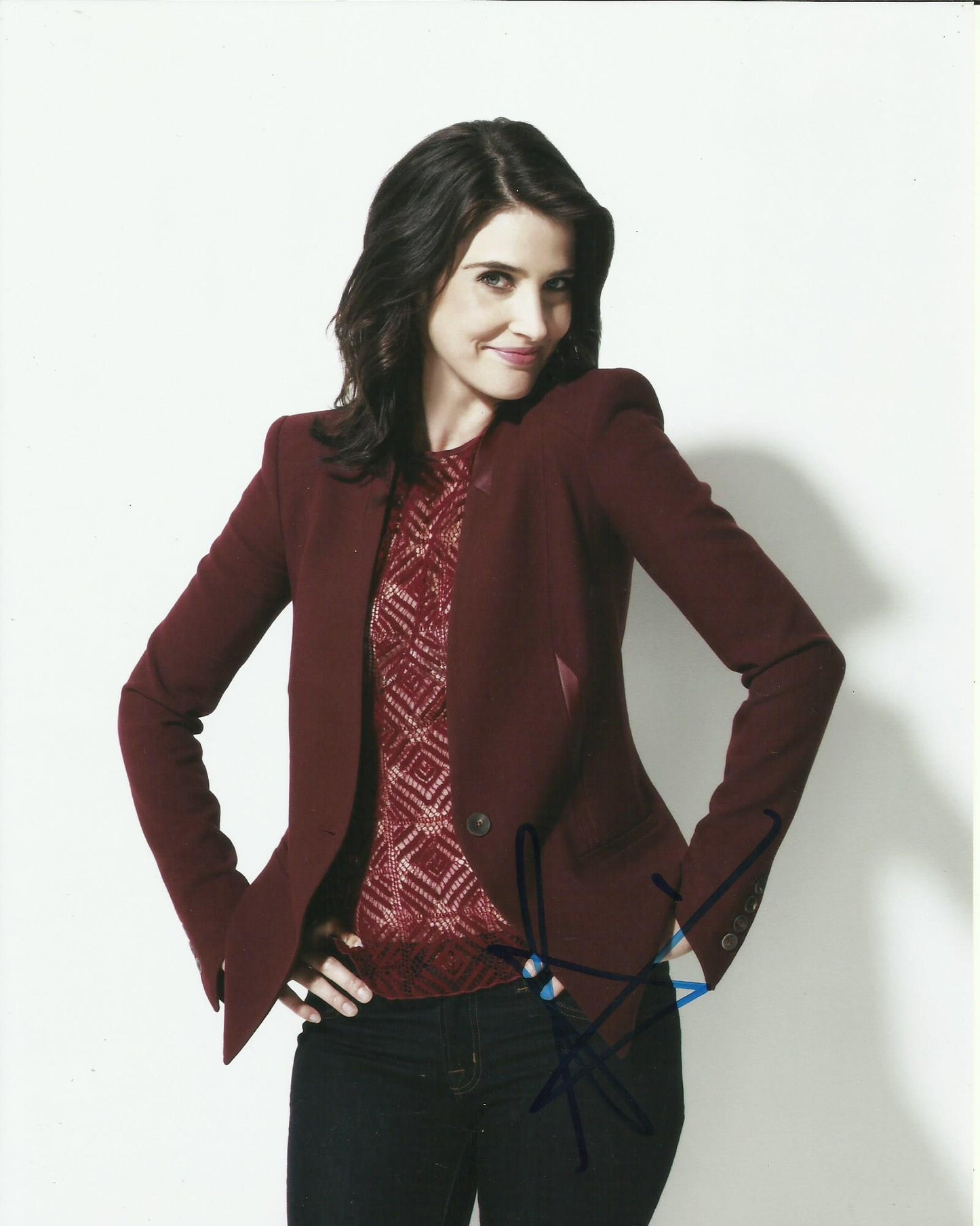 COBIE SMULDERS SIGNED SEXY 10X8 PHOTO (5)