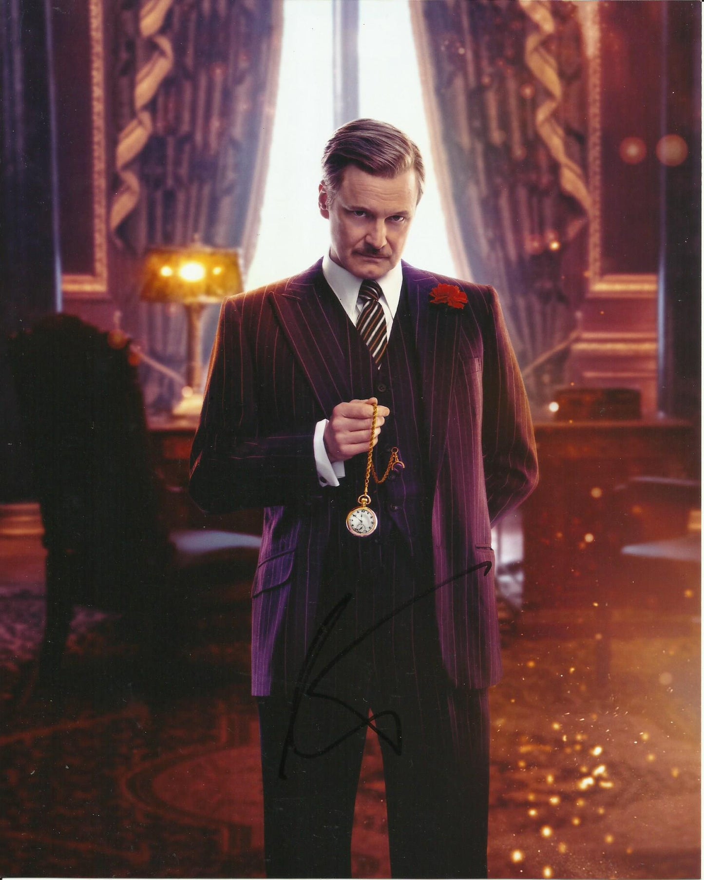 COLIN FIRTH SIGNED MARY POPPINS RETURNS 10X8 PHOTO