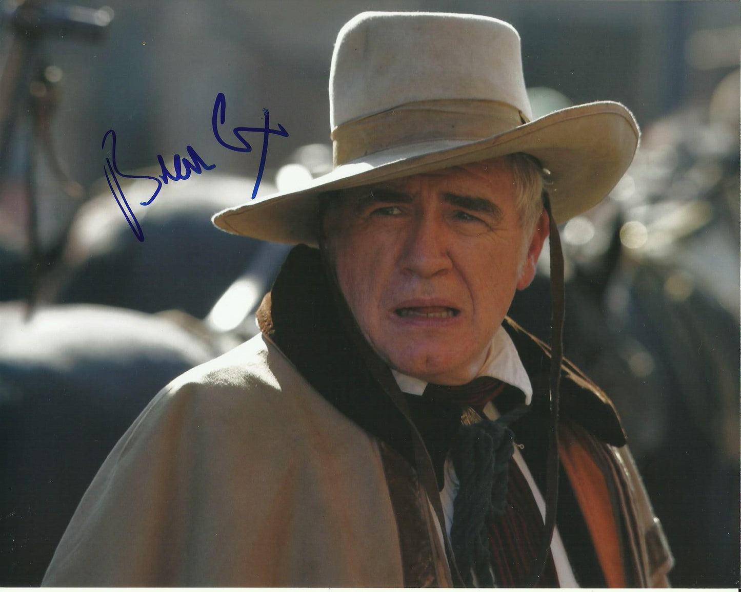 BRIAN COX SIGNED DEADWOOD 8X10 PHOTO (1)