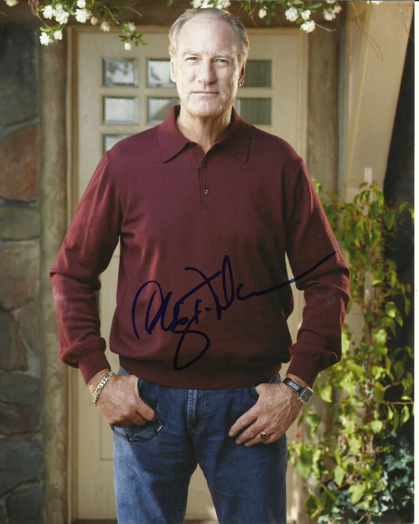 CRAIG T NELSON SIGNED COACH 8X10 PHOTO (1)