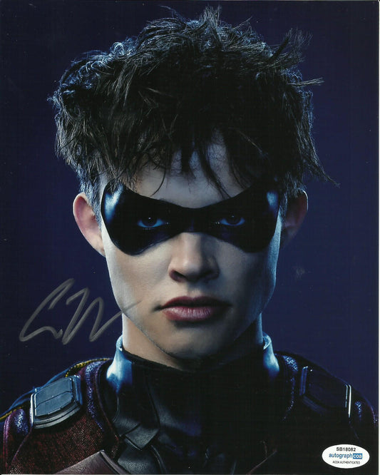 CURRAN WALTERS SIGNED TITANS 8X10 PHOTO (9) ALSO ACOA CERTIFIED
