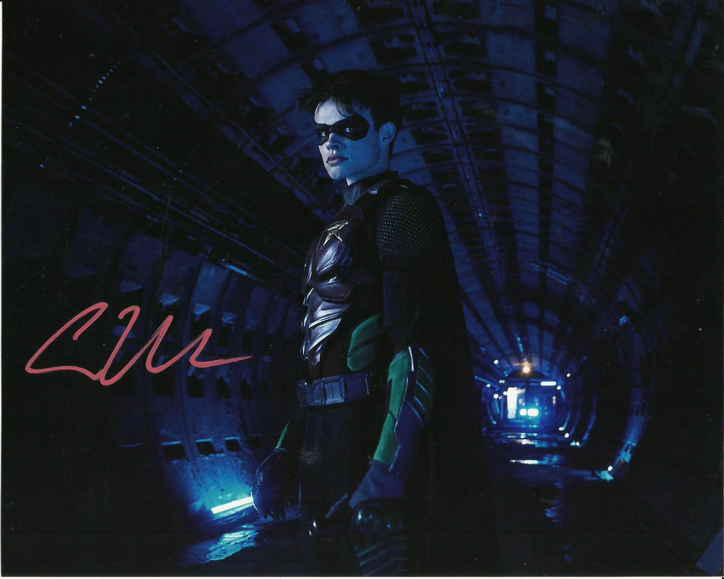CURRAN WALTERS SIGNED TITANS 8X10 PHOTO (5)