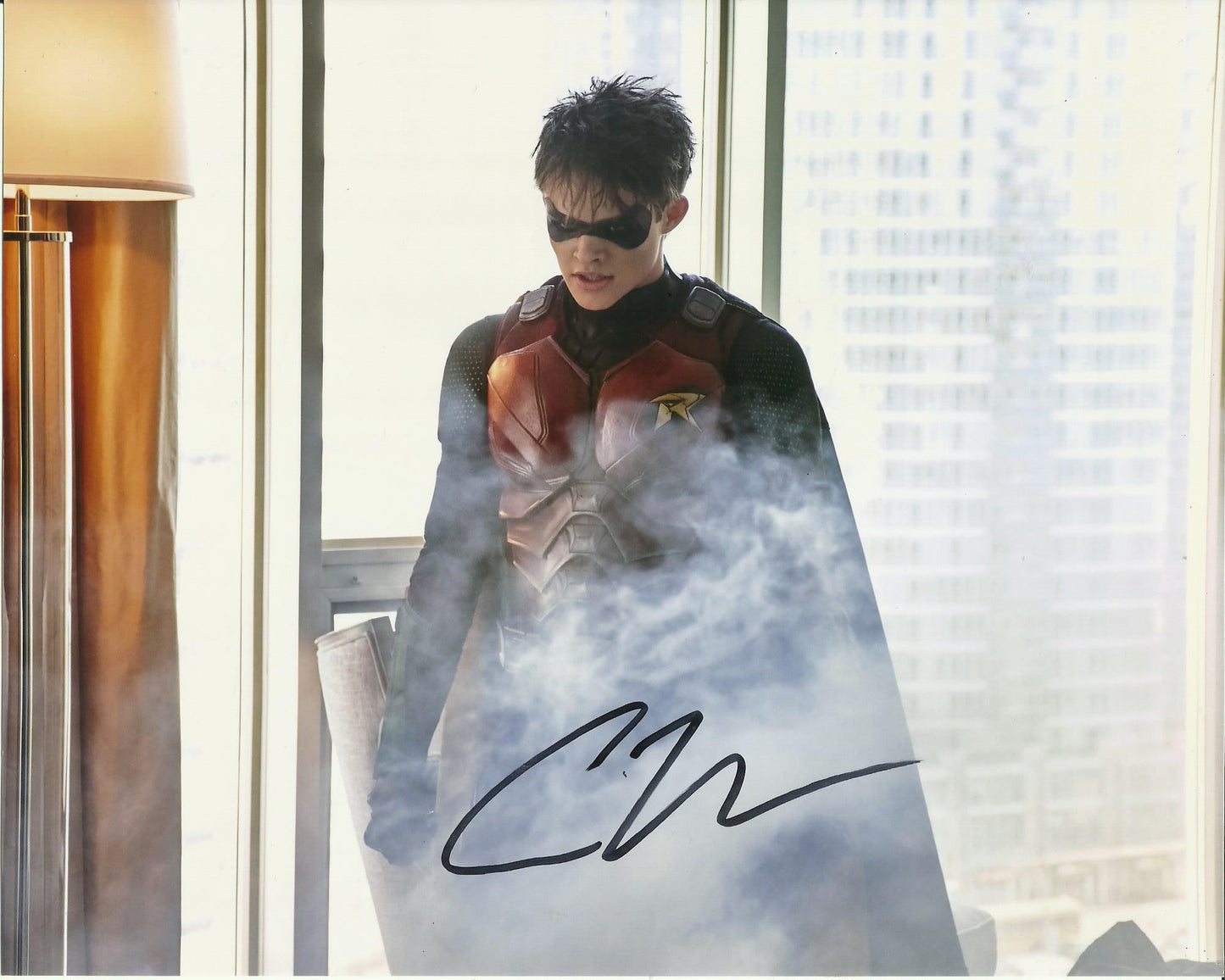 CURRAN WALTERS SIGNED TITANS 8X10 PHOTO (7)