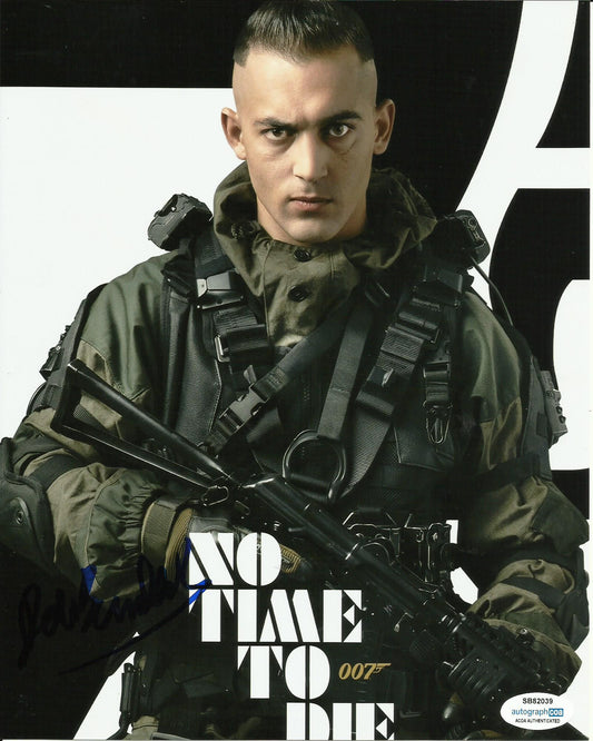 DALI BENSSALAH SIGNED NO TIME TO DIE 8X10 PHOTO (2) ALSO ACOA