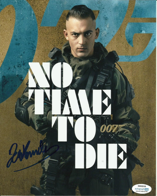 DALI BENSSALAH SIGNED NO TIME TO DIE 8X10 PHOTO (3) ALSO ACOA