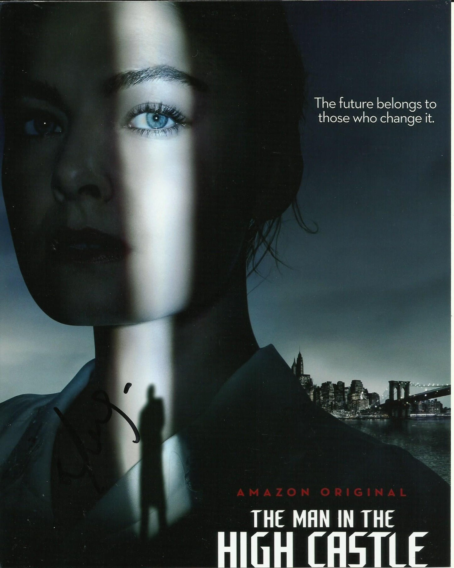 ALEXA DAVALOS SIGNED MAN IN THE HIGH CASTLE 10X8 PHOTO (2)