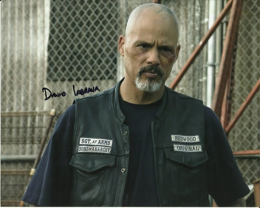 DAVID LABRAVA SIGNED SONS OF ANARCHY 8X10 PHOTO (1)