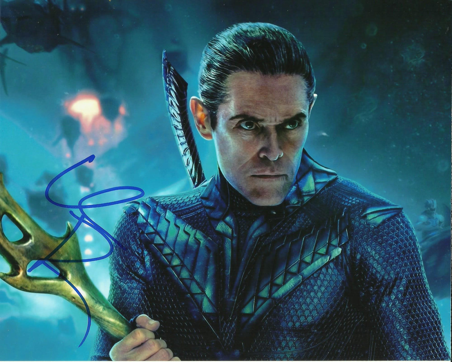 WILLEM DAFOE SIGNED AQUAMAN 8X10 PHOTO (3)
