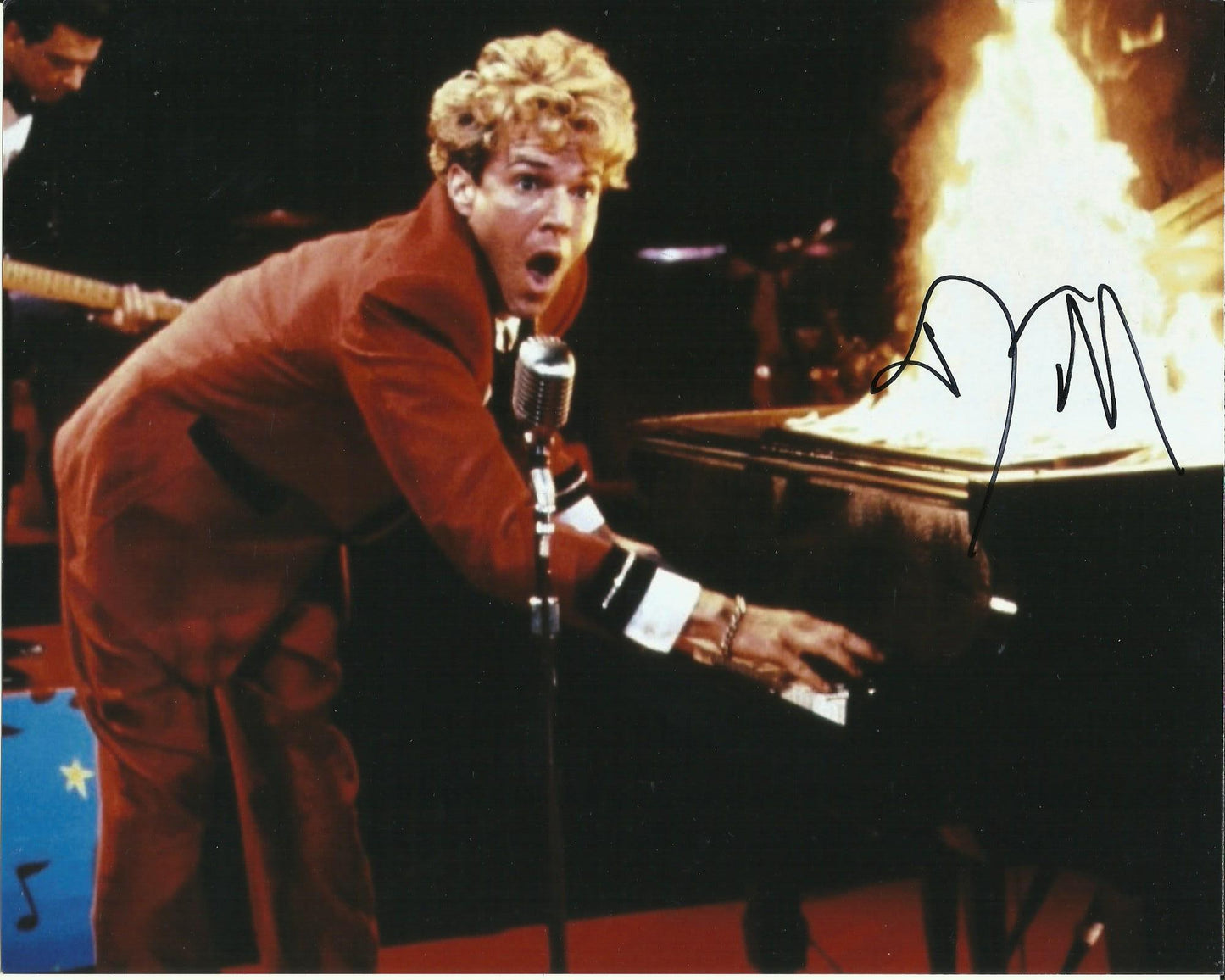 DENNIS QUAID SIGNED GREAT BALLS OF FIRE 8X10 PHOTO (1)