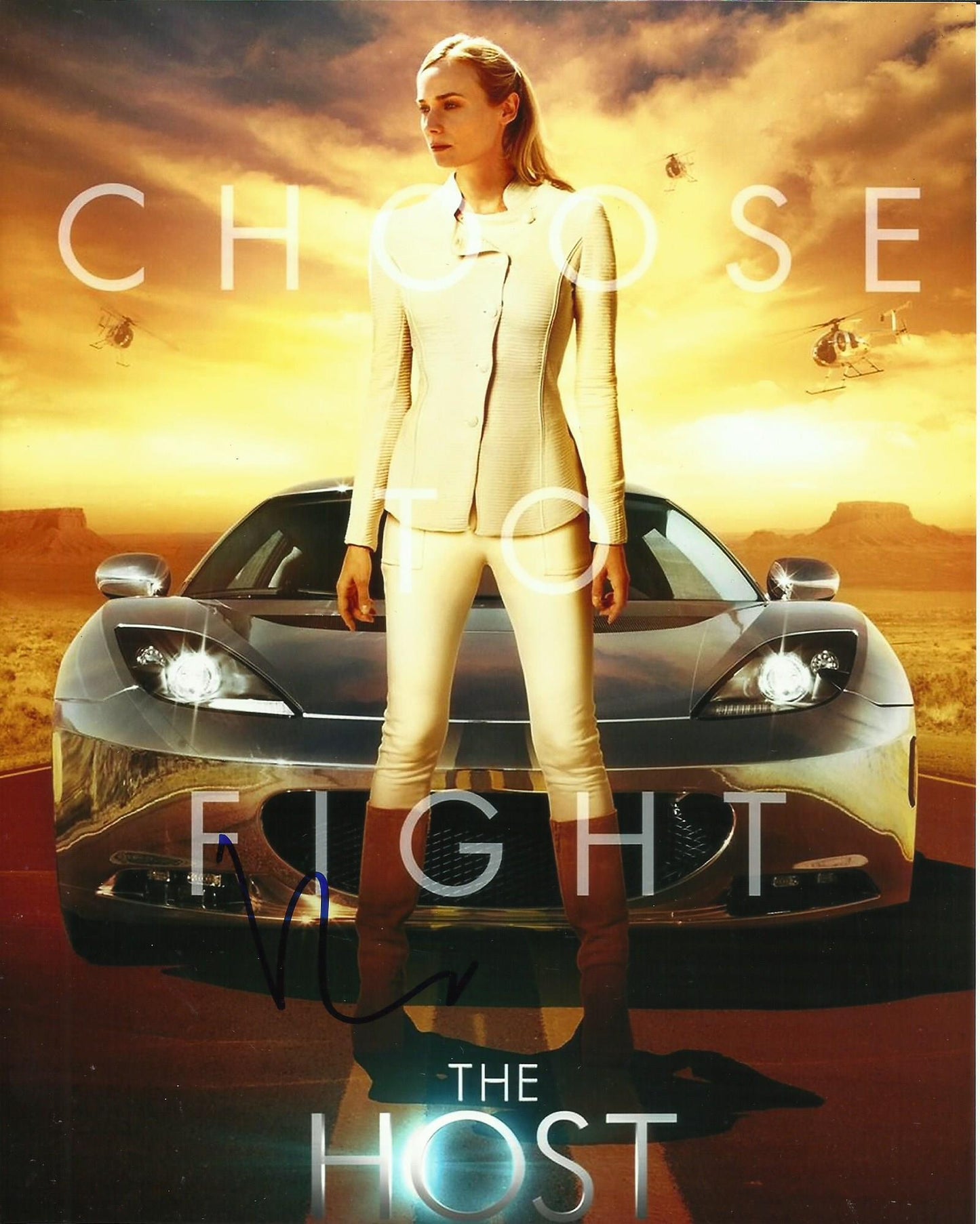 DIANE KRUGER SIGNED THE HOST 10X8 PHOTO (1)