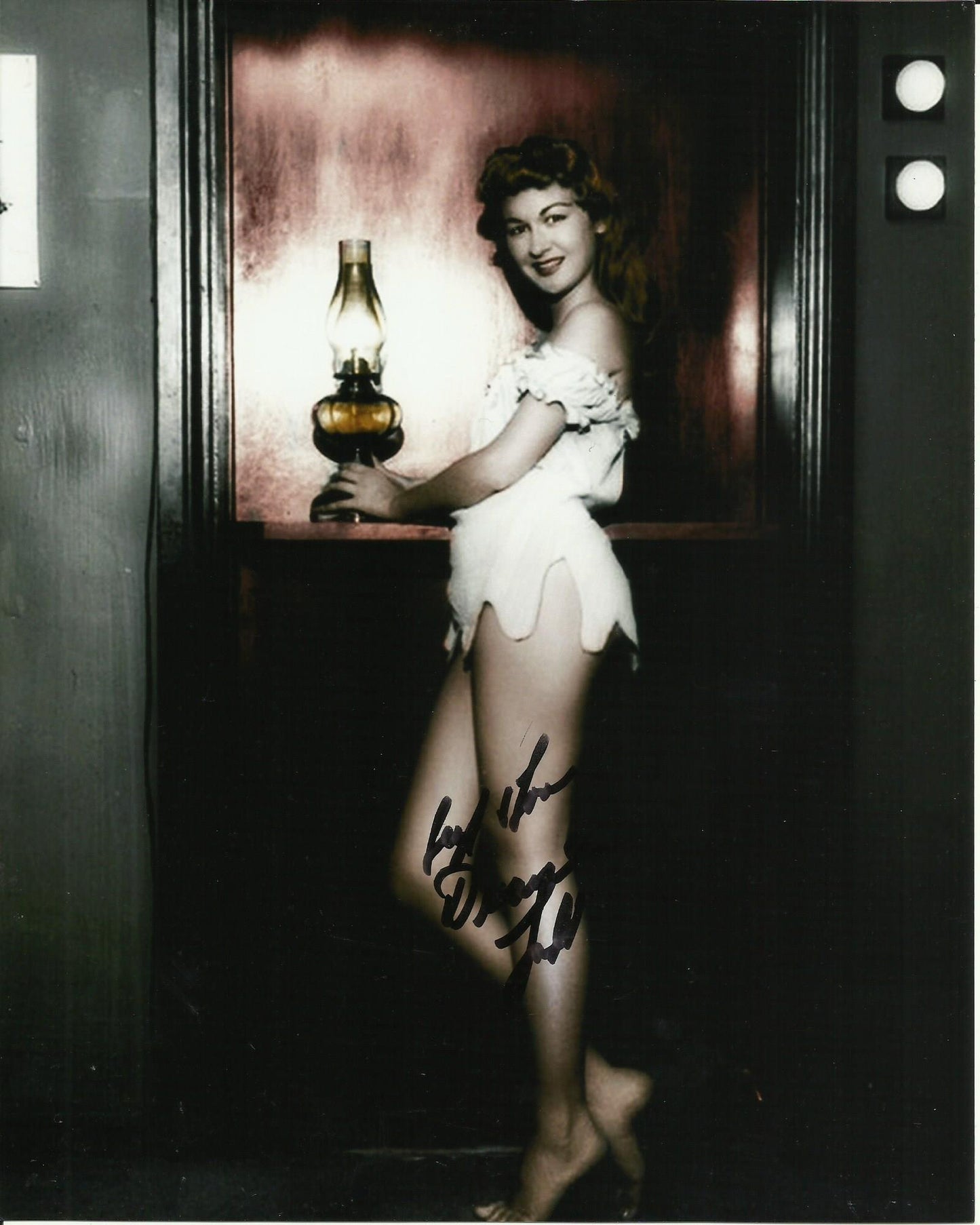 DIANE LADD SIGNED YOUNG SEXY 10X8 PHOTO (1)