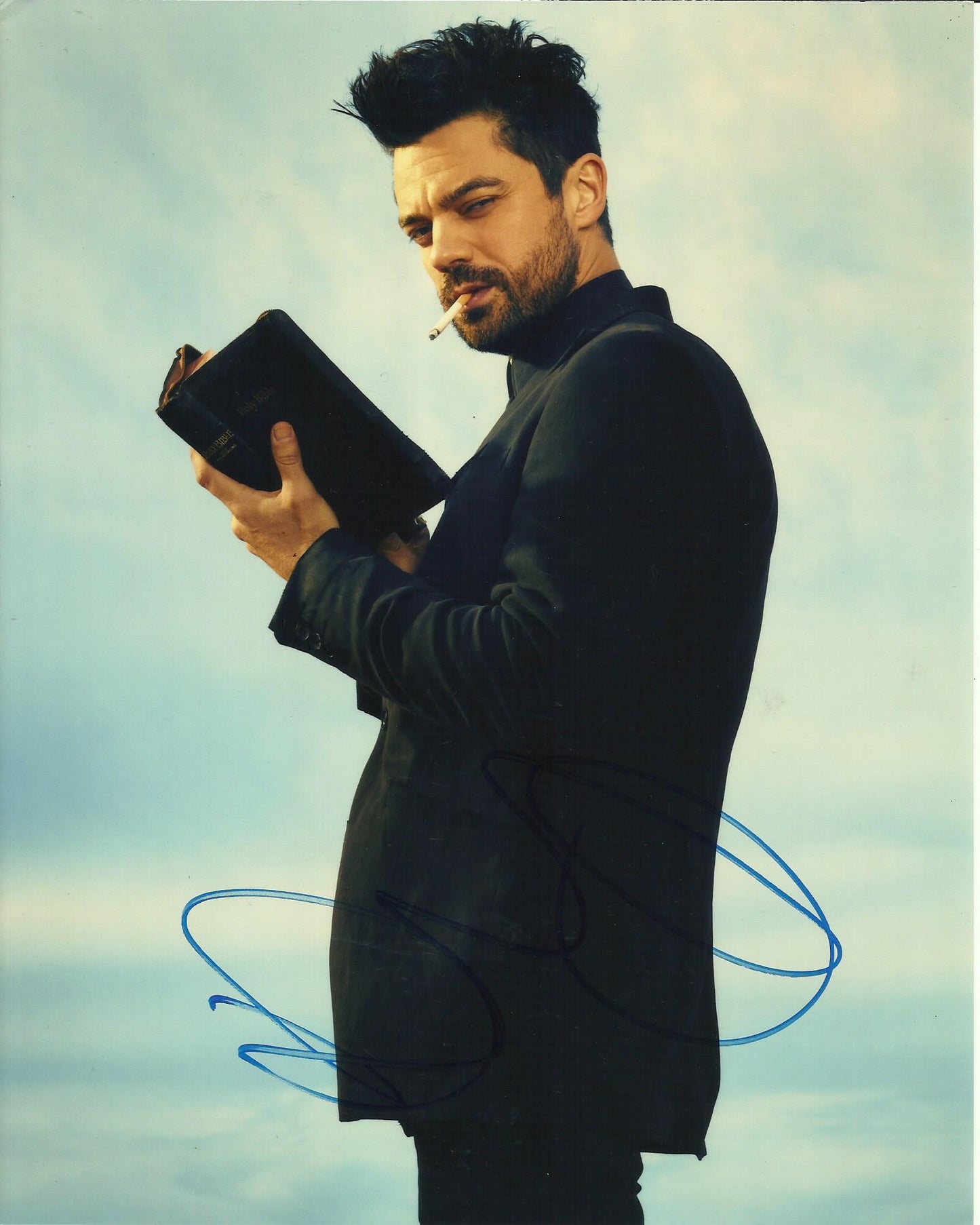 DOMINIC COOPER SIGNED PREACHER 8X10 PHOTO (7)