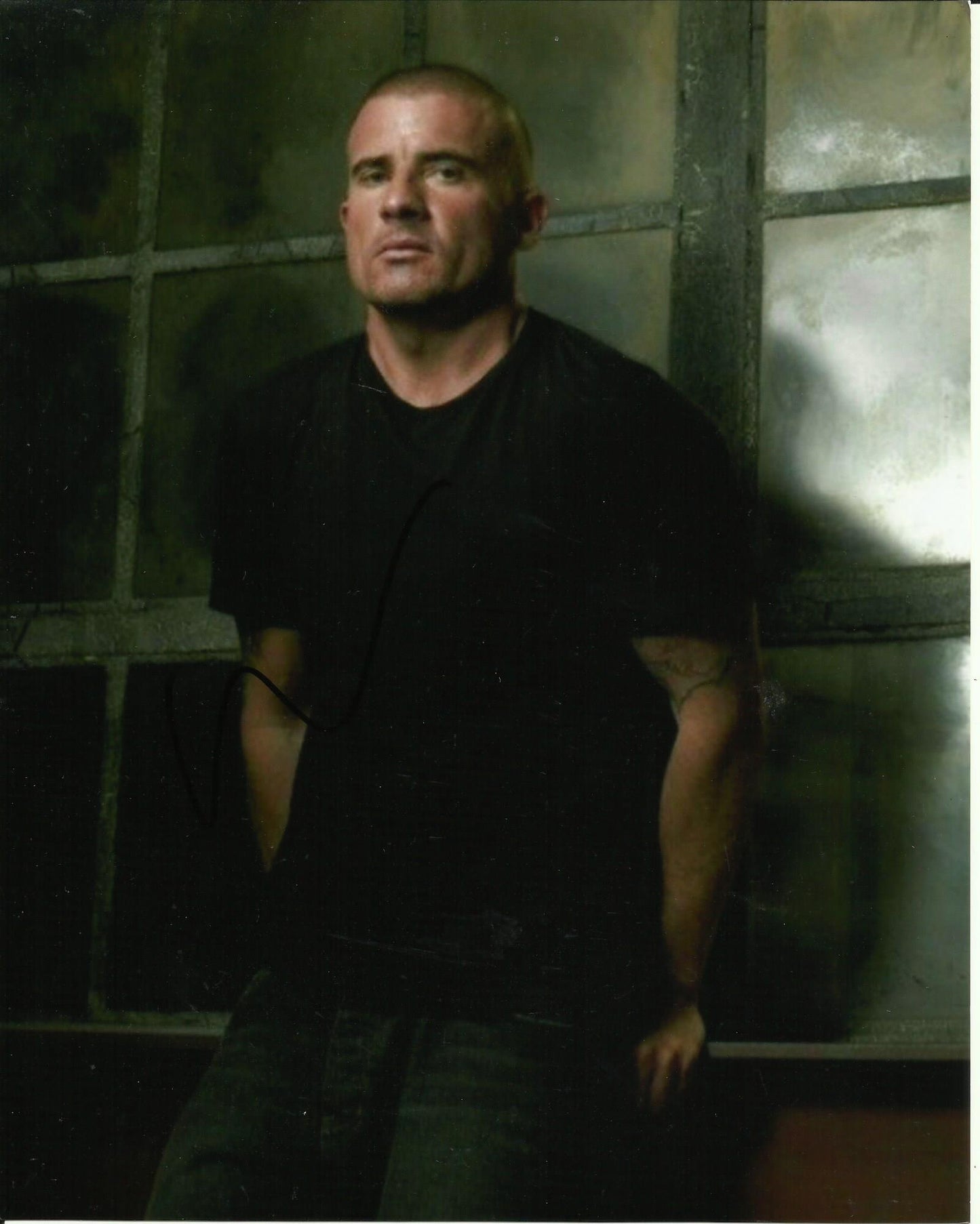 DOMINIC PURCELL SIGNED PRISON BREAK 8X10 PHOTO (2)