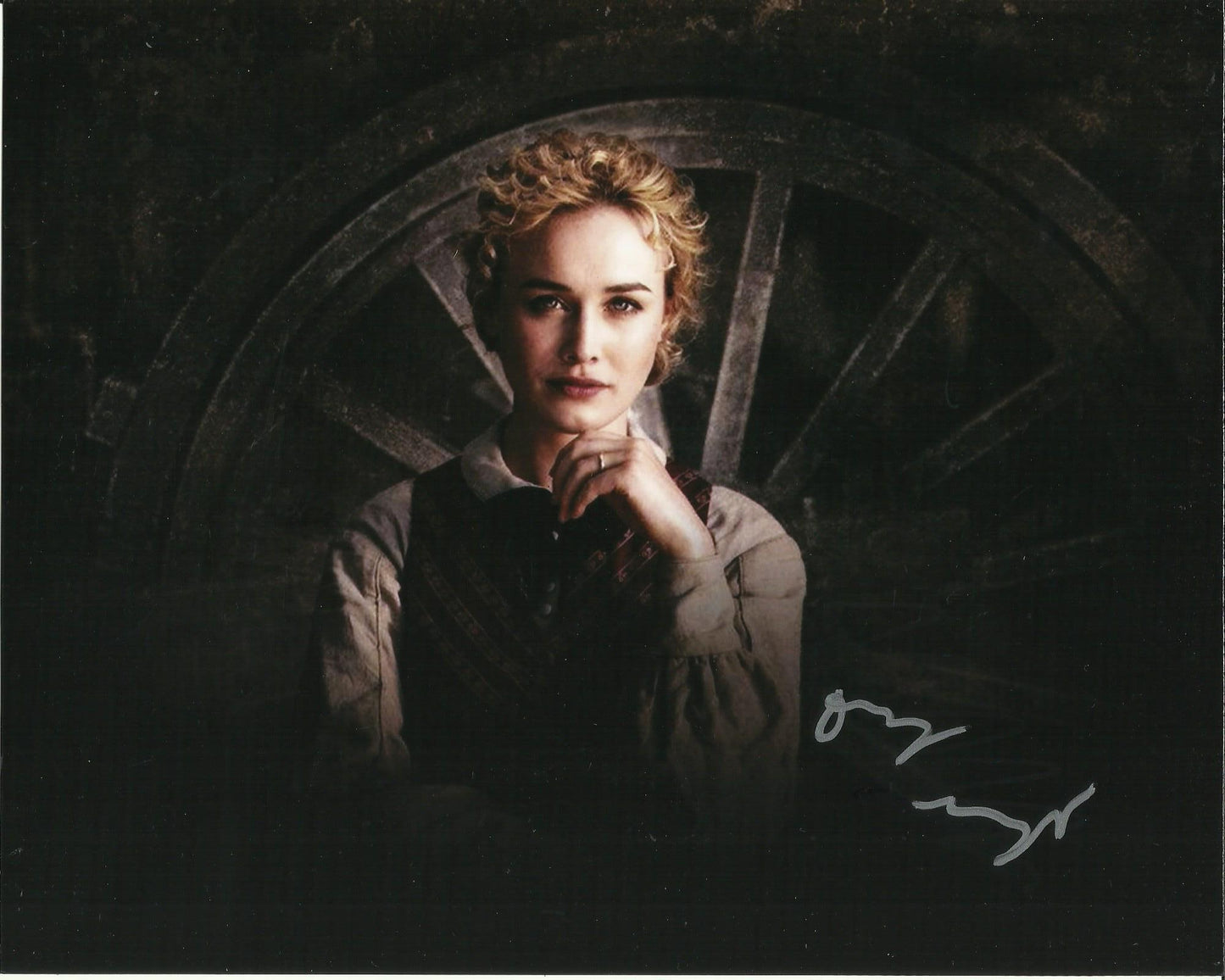 DOMINIQUE McELLIGOTT SIGNED HELL ON WHEELS 10X8 PHOTO (4)