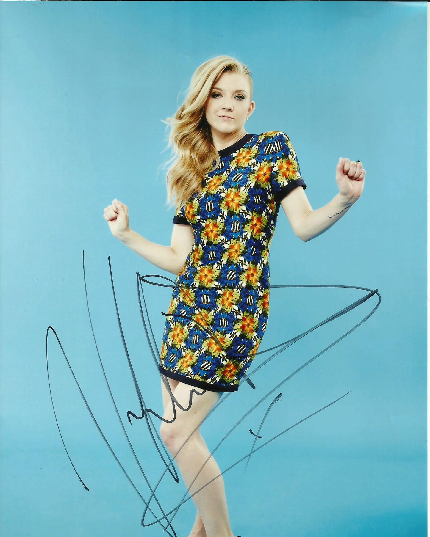 NATALIE DORMER SIGNED SEXY 12X8 PHOTO (1)