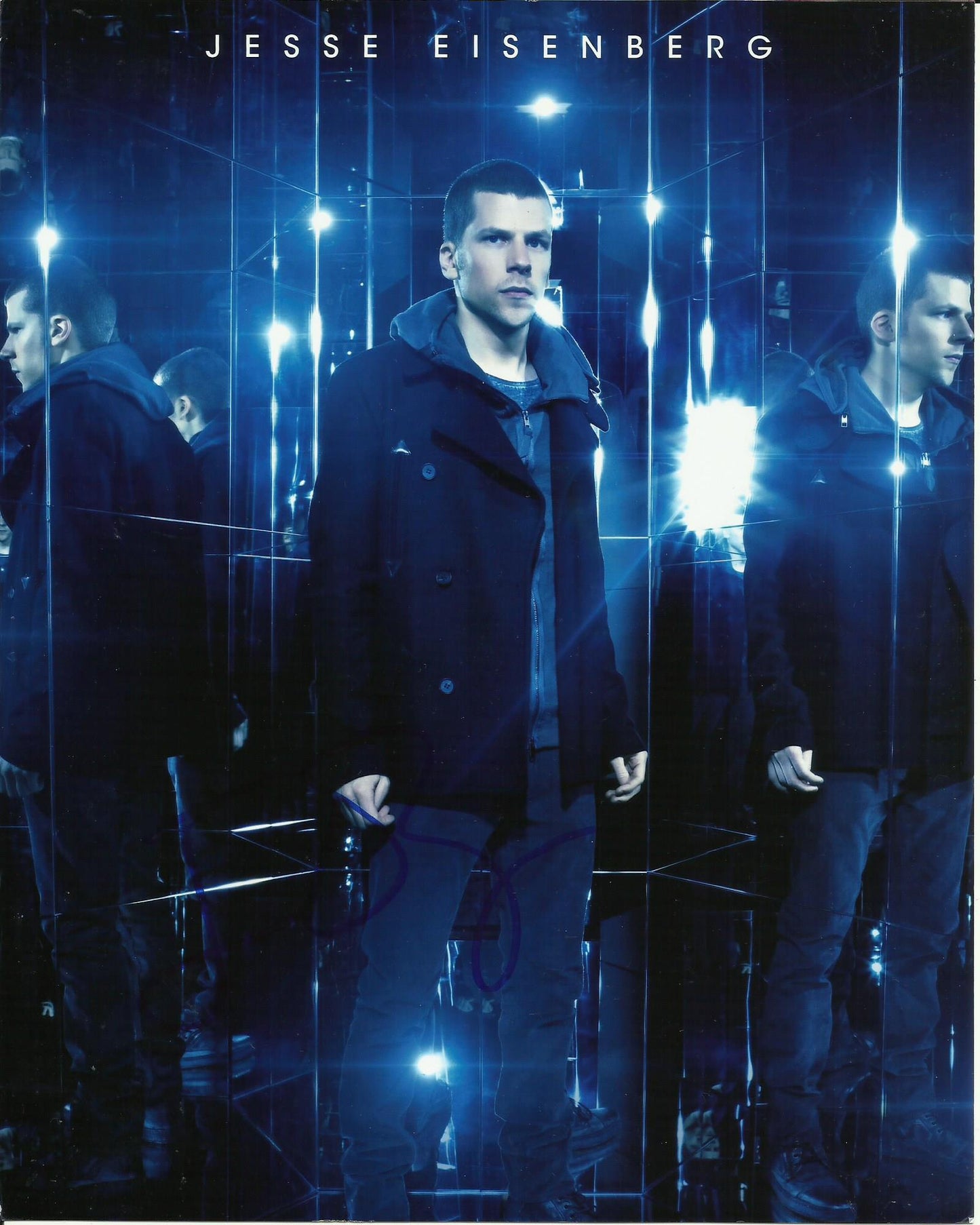 JESSE EISENBERG SIGNED NOW YOU SEE ME 8X10 PHOTO (1)