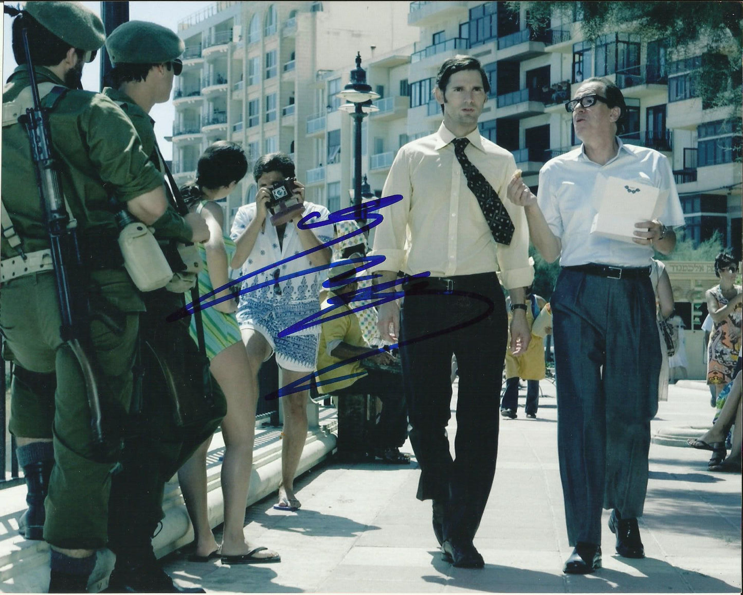 ERIC BANA SIGNED MUNICH 8X10 PHOTO