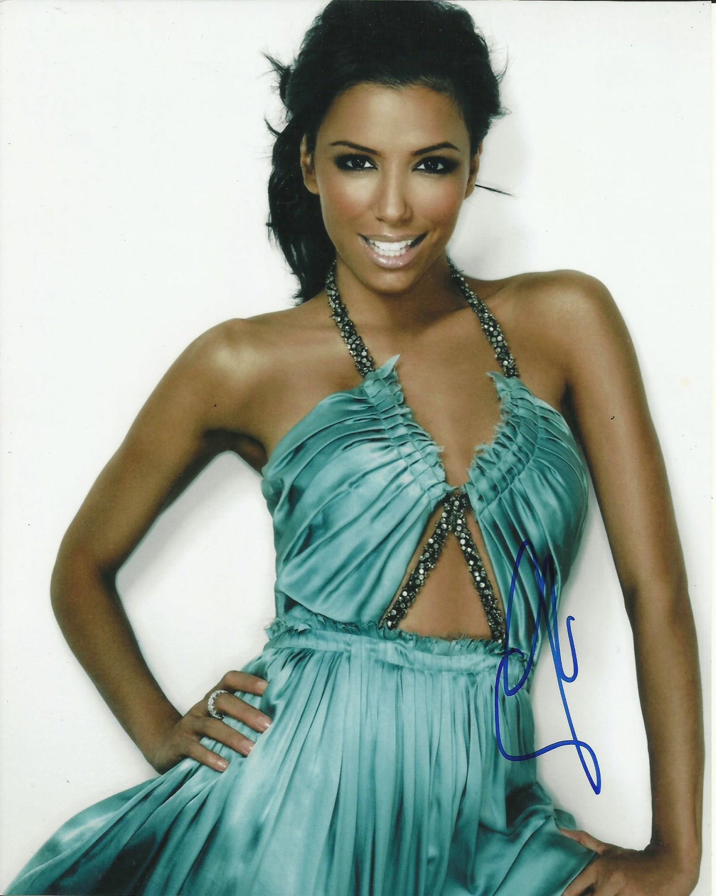 EVA LONGORIA SIGNED SEXY 10X8 PHOTO (5)