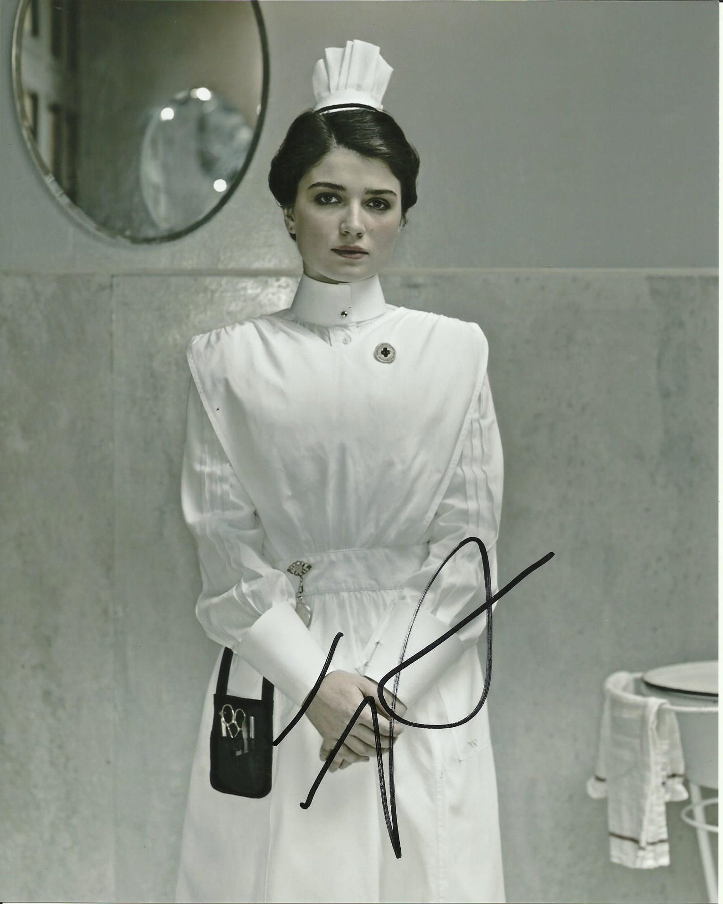 EVE HEWSON SIGNED THE KNICK 10X8 PHOTO (1)