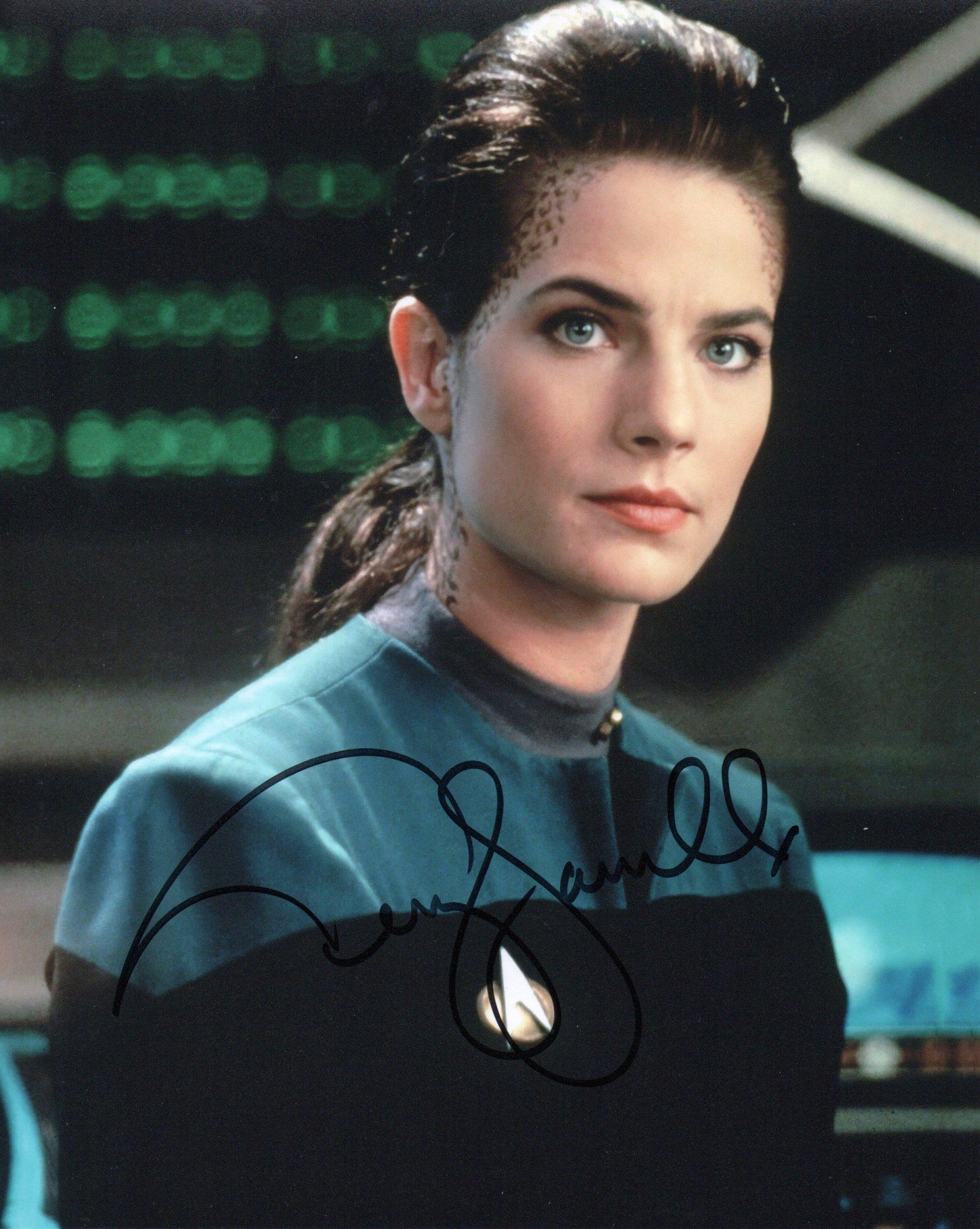 TERRY FARRELL SIGNED STAR TREK DEEP SPACE NINE 10X8 PHOTO (13)