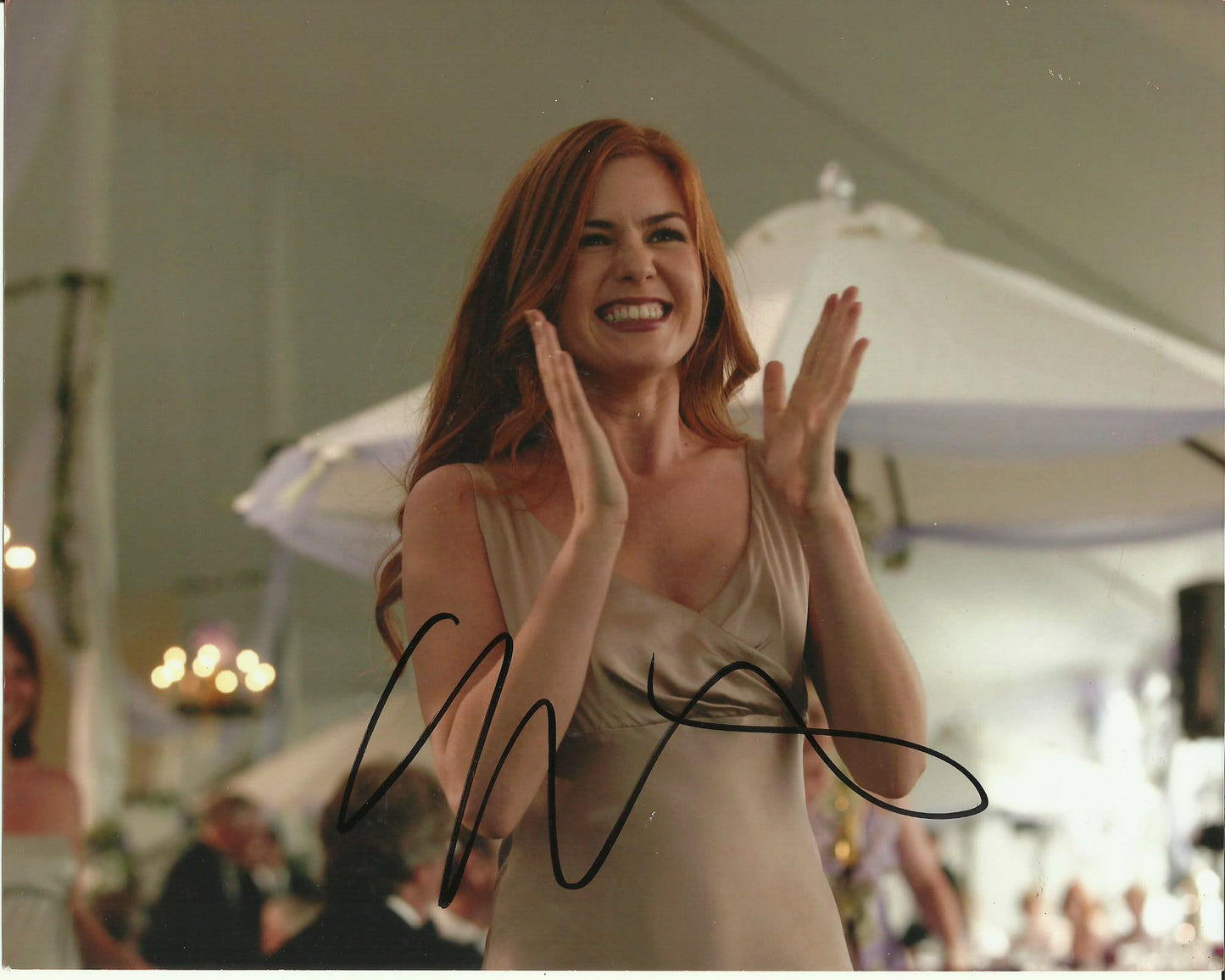 ISLA FISHER SIGNED SEXY 10X8 PHOTO (2)