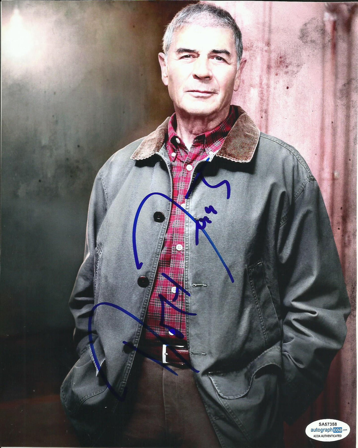 ROBERT FORSTER SIGNED COOL 8X10 PHOTO (2) also ACOA certified