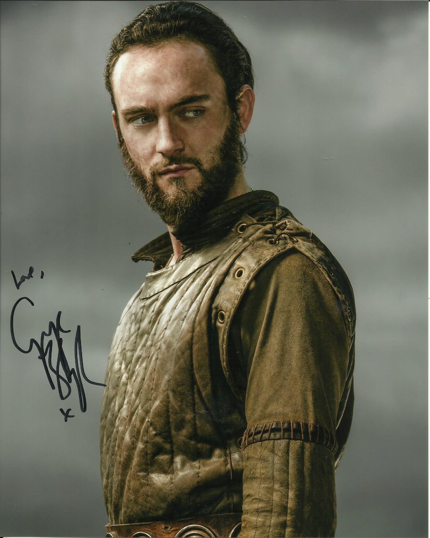 GEORGE BLAGDEN SIGNED VIKINGS 8X10 PHOTO (5)