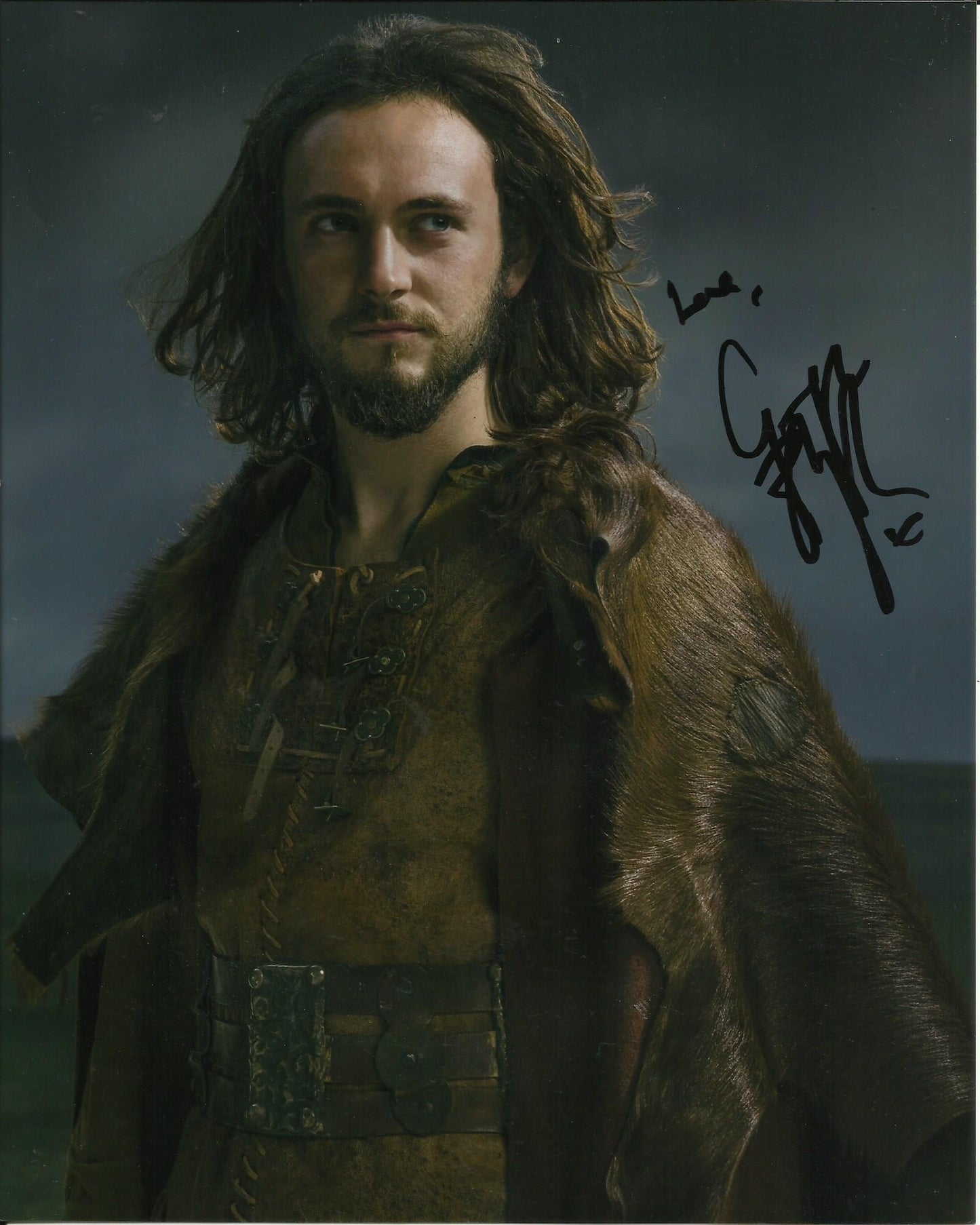 GEORGE BLAGDEN SIGNED VIKINGS 8X10 PHOTO (2)