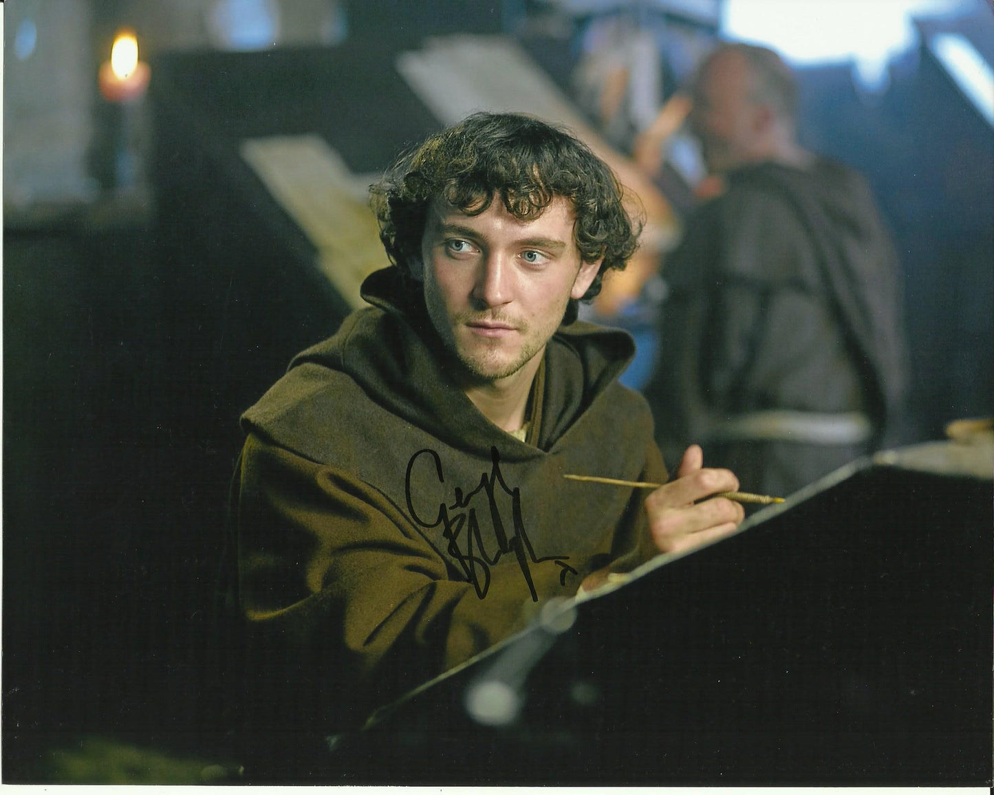 GEORGE BLAGDEN SIGNED VIKINGS 8X10 PHOTO (4)