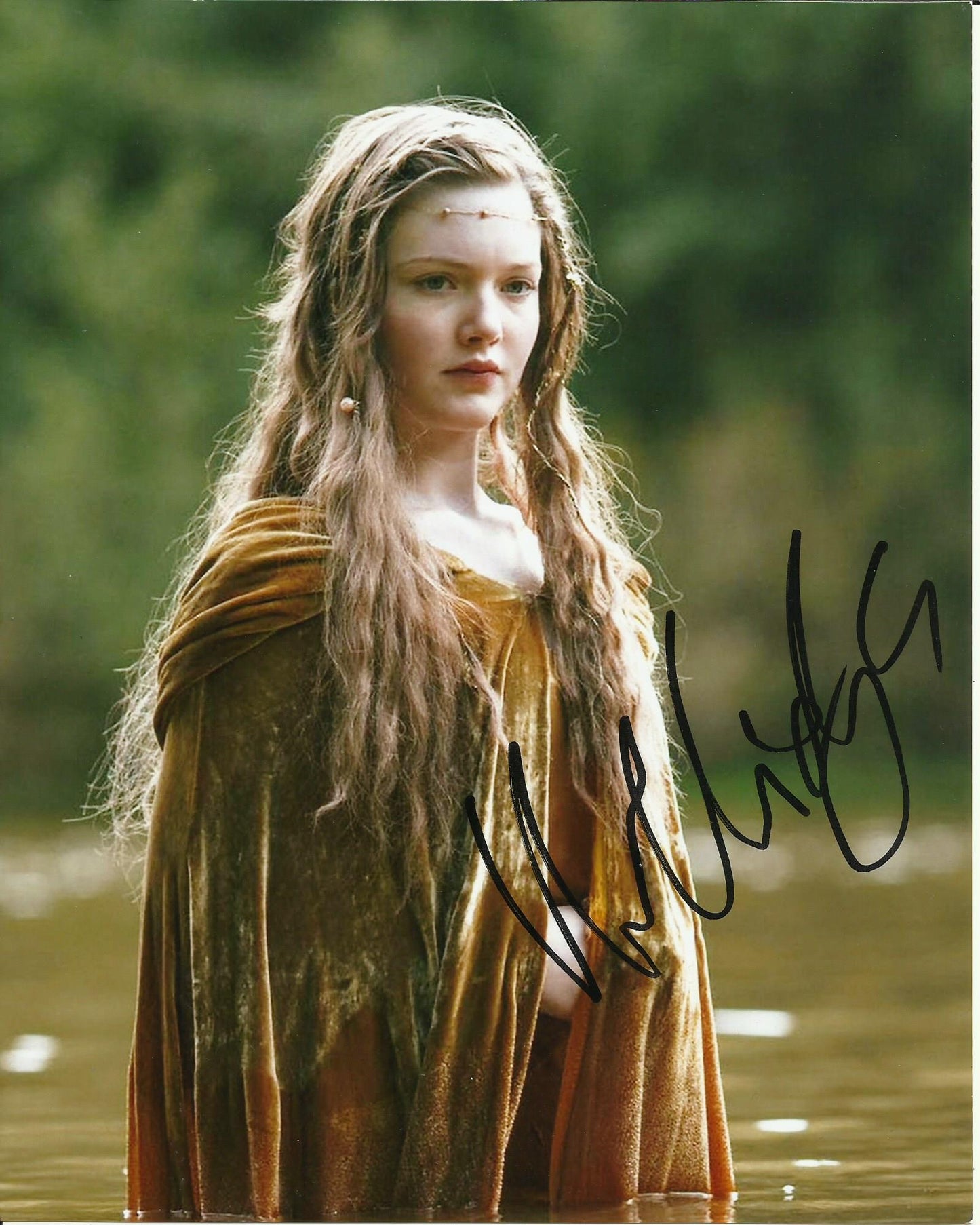 HOLLIDAY GRAINGER SIGNED THE BORGIAS 10X8 PHOTO