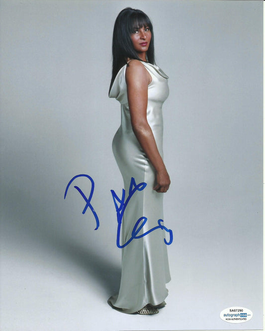 PAM GRIER SIGNED SEXY 10X8 PHOTO (1) also ACOA certified