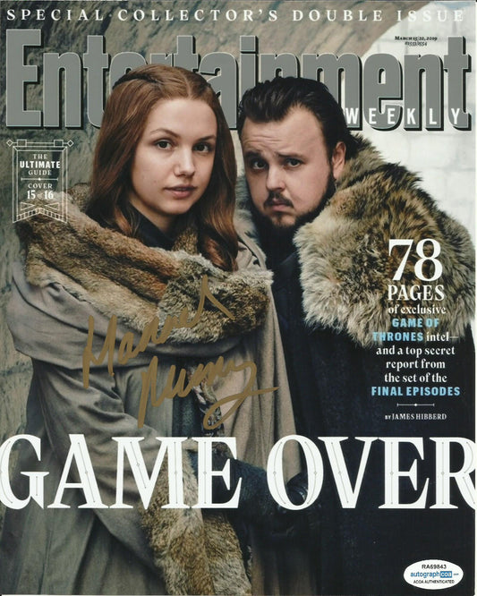 HANNAH MURRAY SIGNED GAME OF THRONES 10X8 PHOTO (3) ALSO ACOA