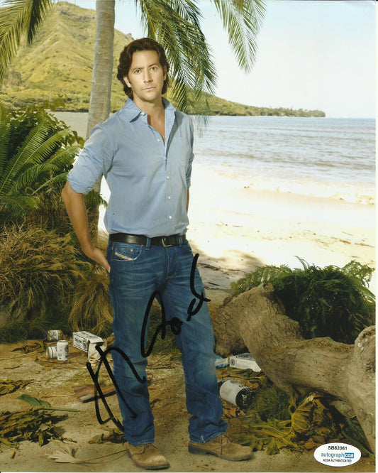 HENRY IAN CUSICK SIGNED LOST 8X10 PHOTO (2) ALSO ACOA