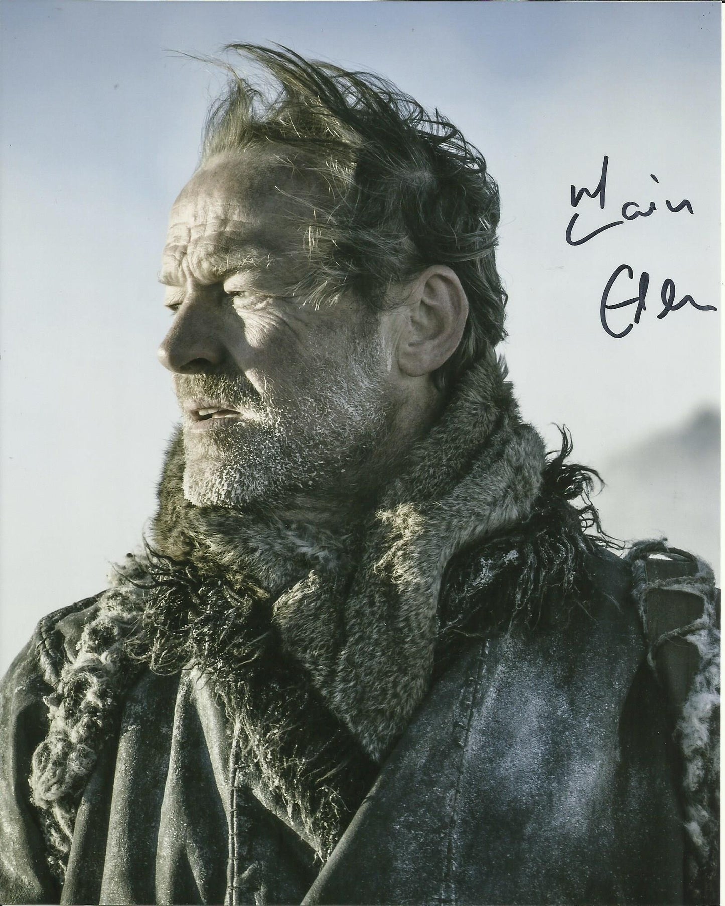 IAIN GLEN SIGNED GAME OF THRONES 8X10 PHOTO (6)