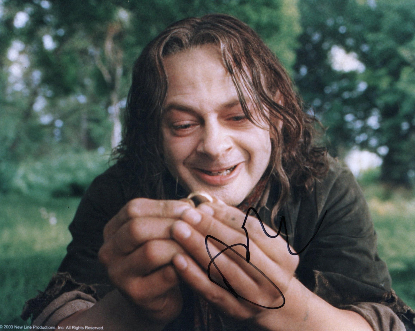 ANDY SERKIS SIGNED LORD OF THE RINGS / HOBBIT 8X10 PHOTO (3)