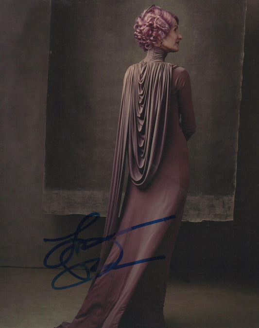 LAURA DERN SIGNED STAR WARS 8X10 PHOTO (1)