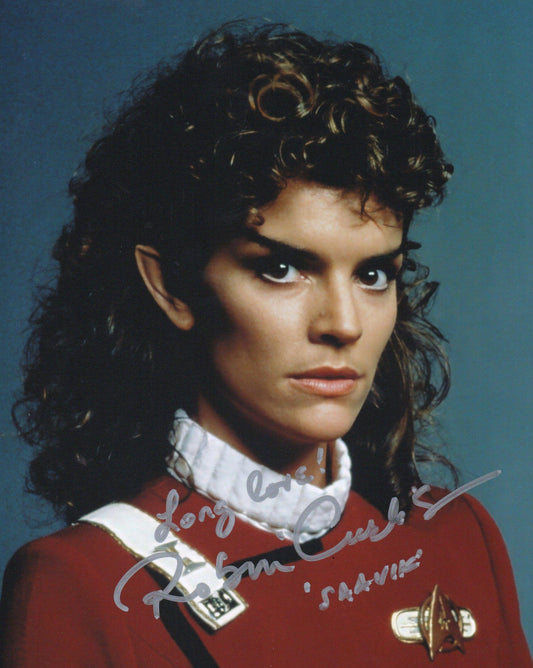 ROBIN CURTIS SIGNED STAR TREK 10X8 PHOTO (1)