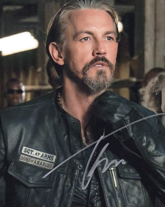 TOMMY FLANAGAN SIGNED SONS OF ANARCHY 8X10 PHOTO (4)