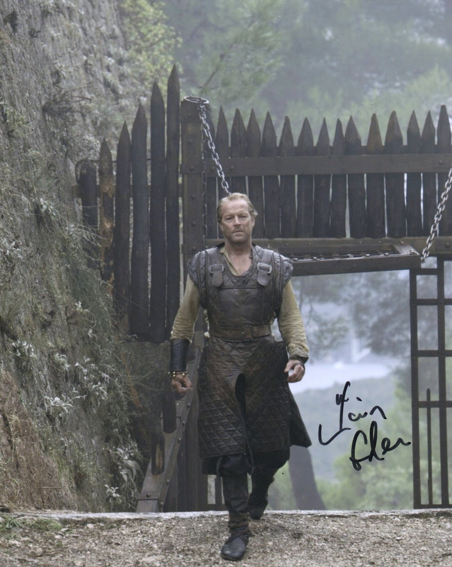 IAIN GLEN SIGNED GAME OF THRONES 8X10 PHOTO (15)