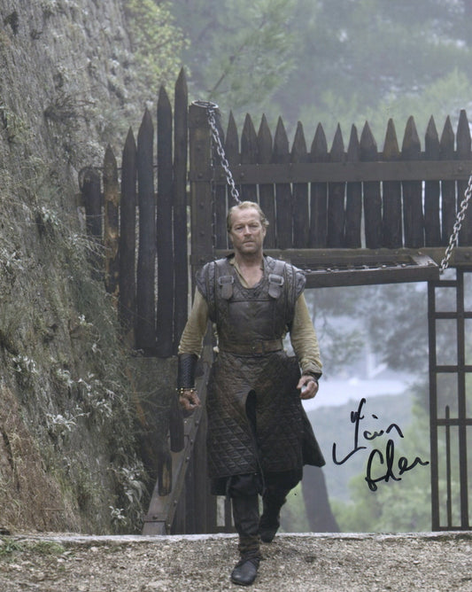 IAIN GLEN SIGNED GAME OF THRONES 8X10 PHOTO (15)