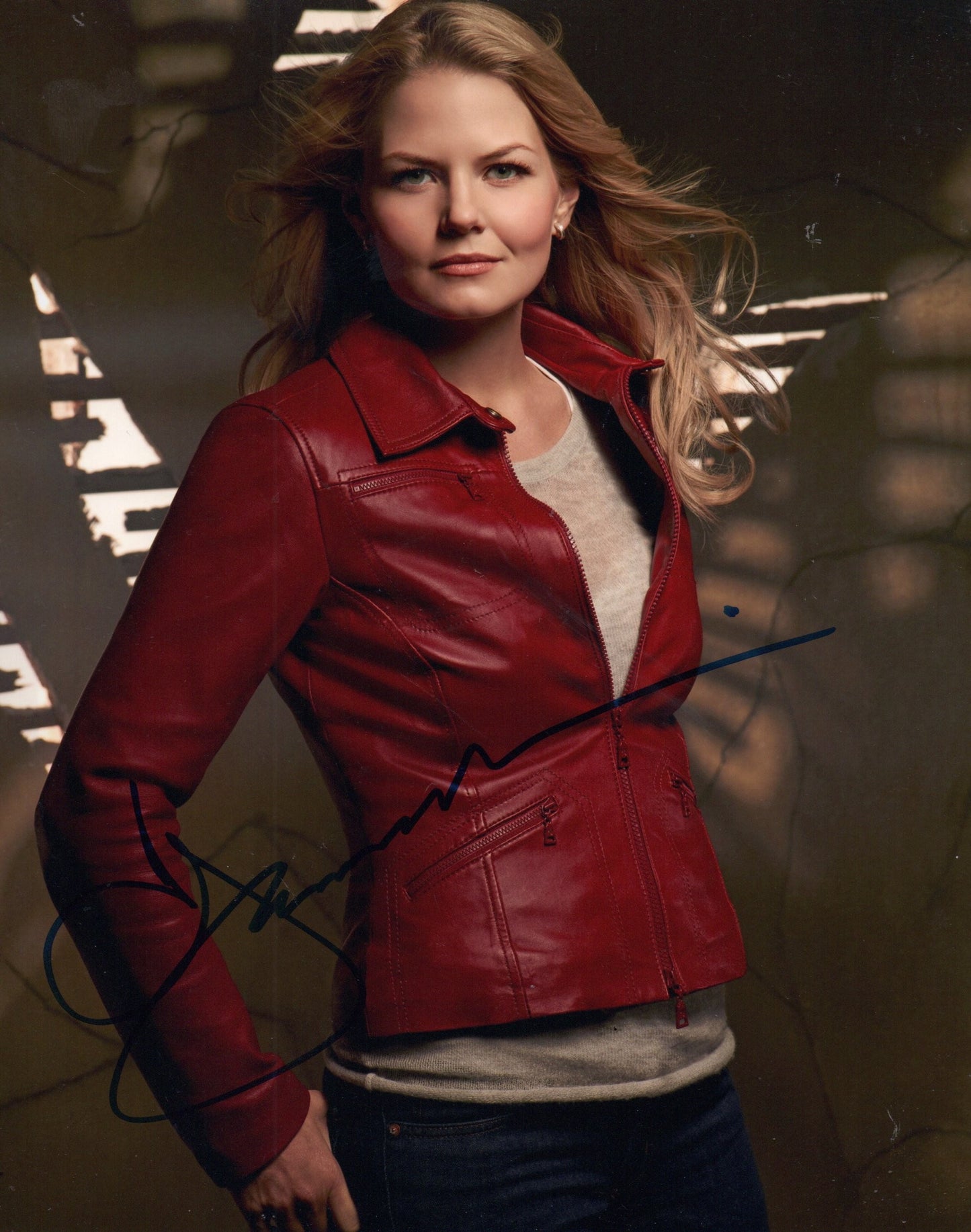 JENNIFER MORRISON SIGNED ONCE UPON A TIME 10X8 PHOTO (4)