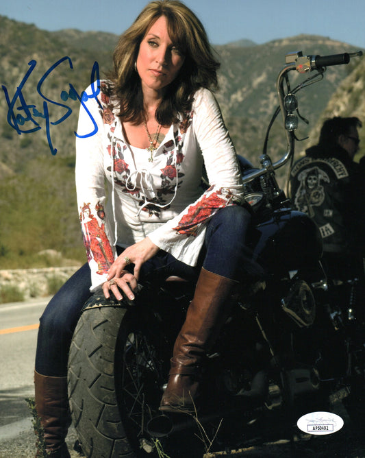 KATEY SAGAL SIGNED SONS OF ANARCHY 10X8 PHOTO (1) ALSO JSA