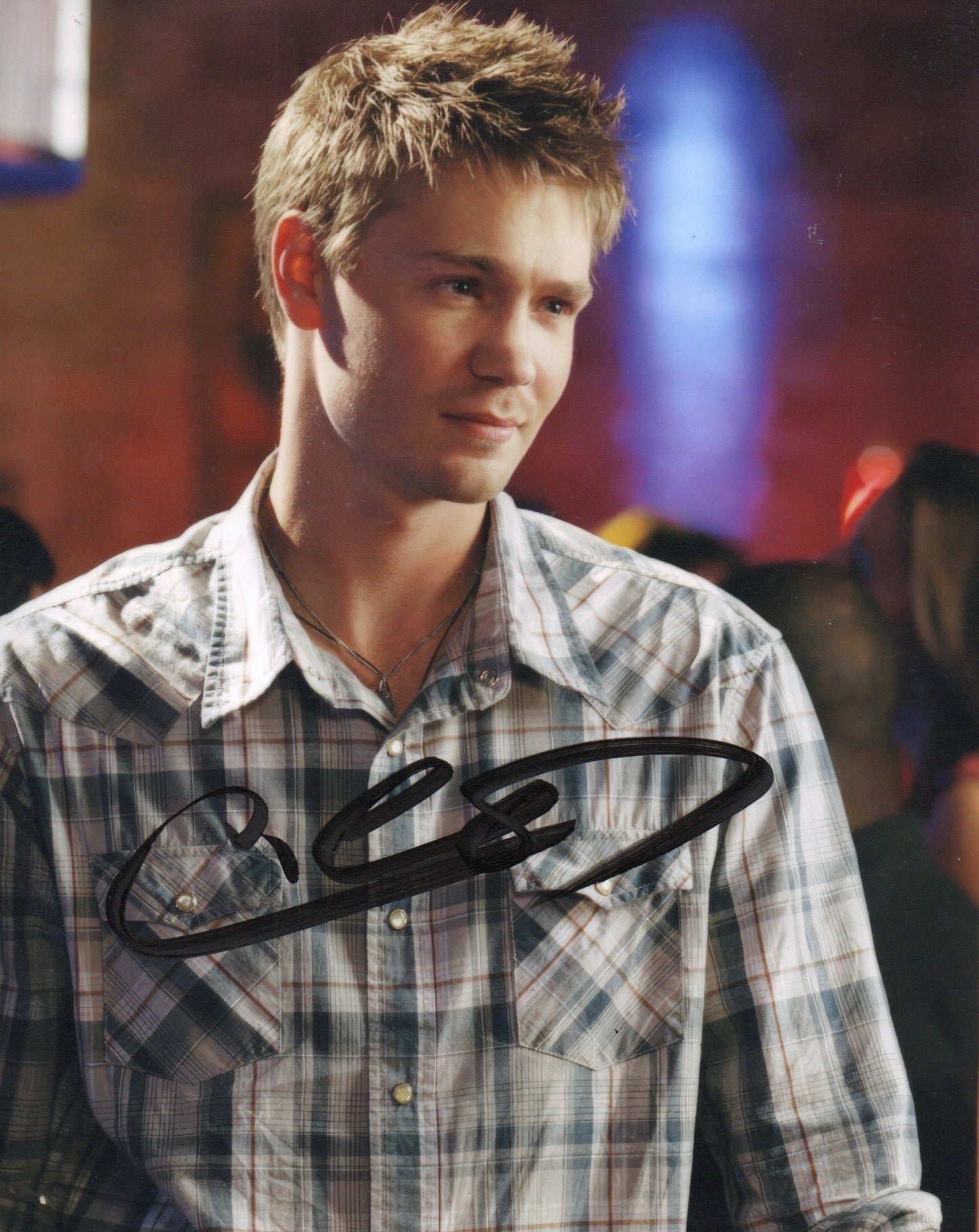 CHAD MICHAEL MURRAY SIGNED ONE TREE HILL PHOTO (2)