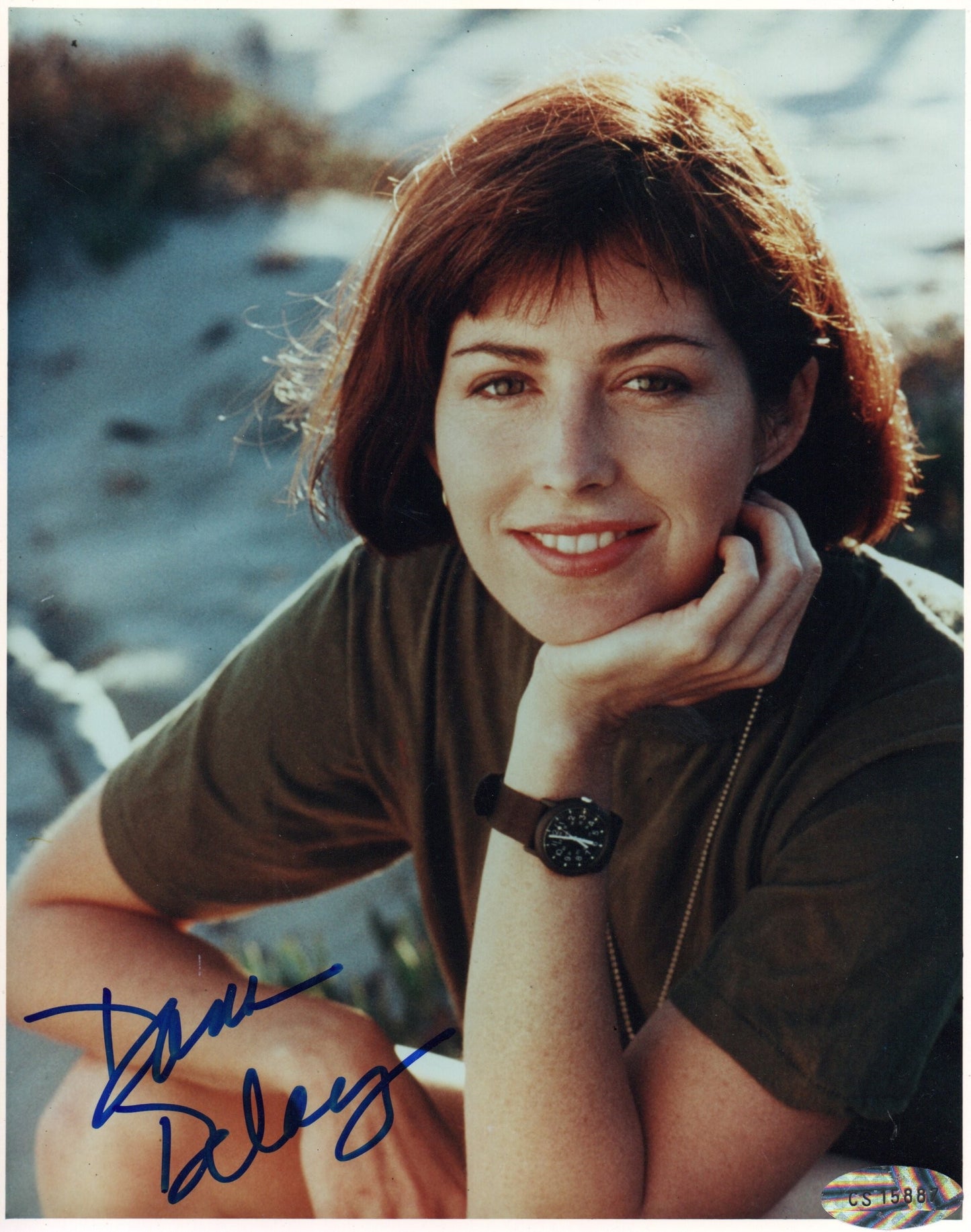 DANA DELANY SIGNED CHINA BEACH 10X8 PHOTO (1)