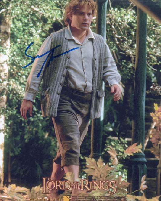 SEAN ASTIN SIGNED LORD OF THE RINGS 8X10 PHOTO (2)