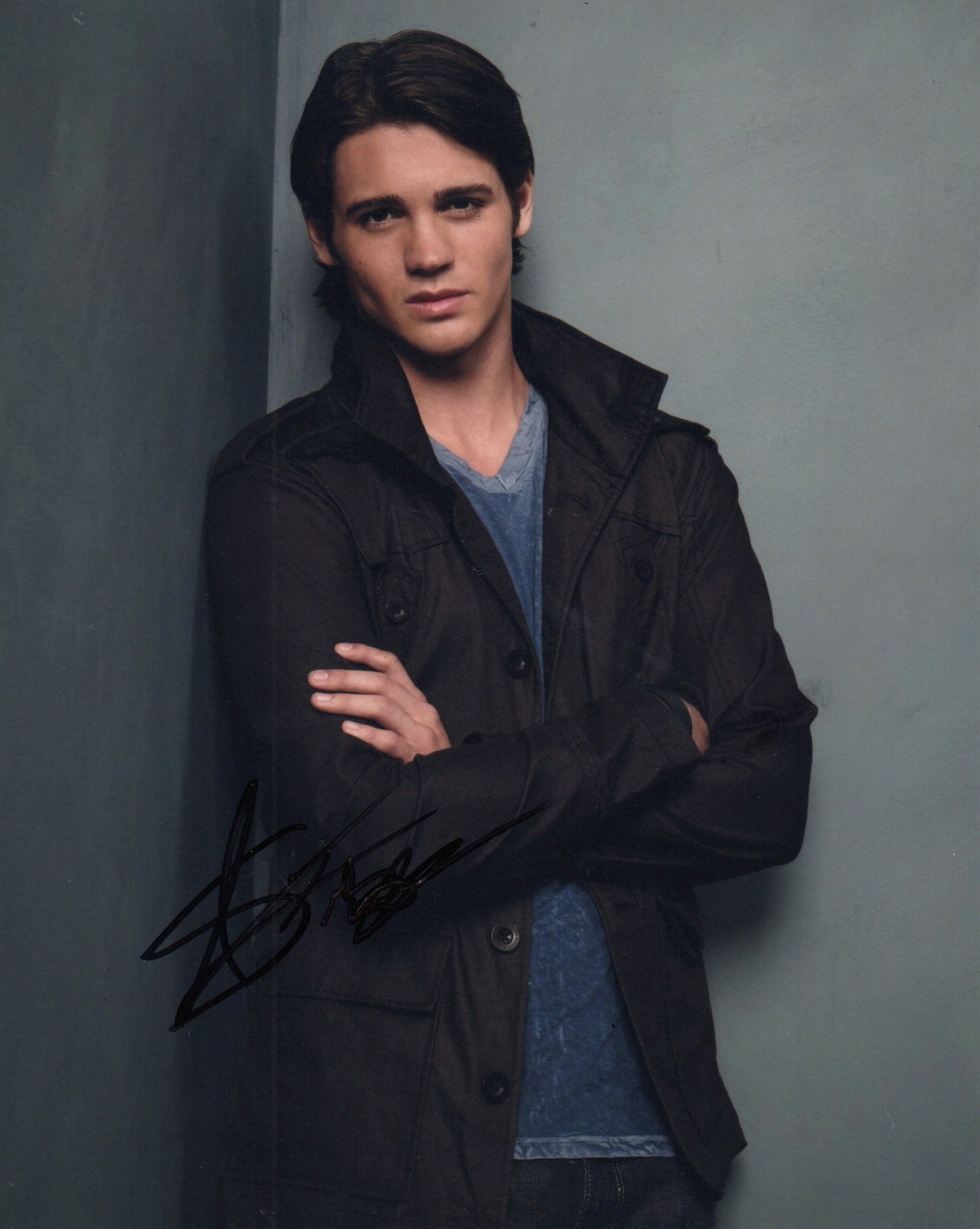 STEVEN R MCQUEEN SIGNED THE VAMPIRE DIARIES 8X10 PHOTO (4)