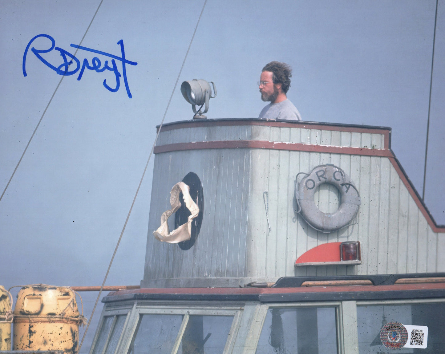 RICHARD DREYFUSS SIGNED JAWS PHOTO (1) ALSO BECKETT