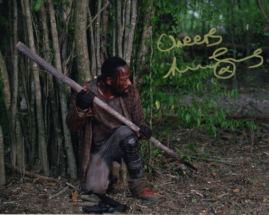 LENNIE JAMES SIGNED THE WALKING DEAD 8X10 PHOTO (10)